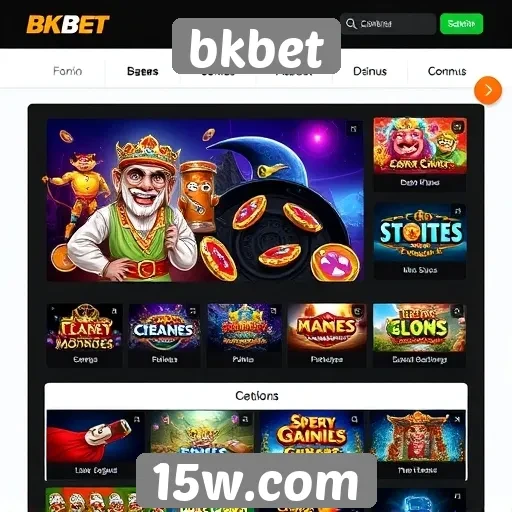 Avaliação das funcionalidades do site de jogos bkbet